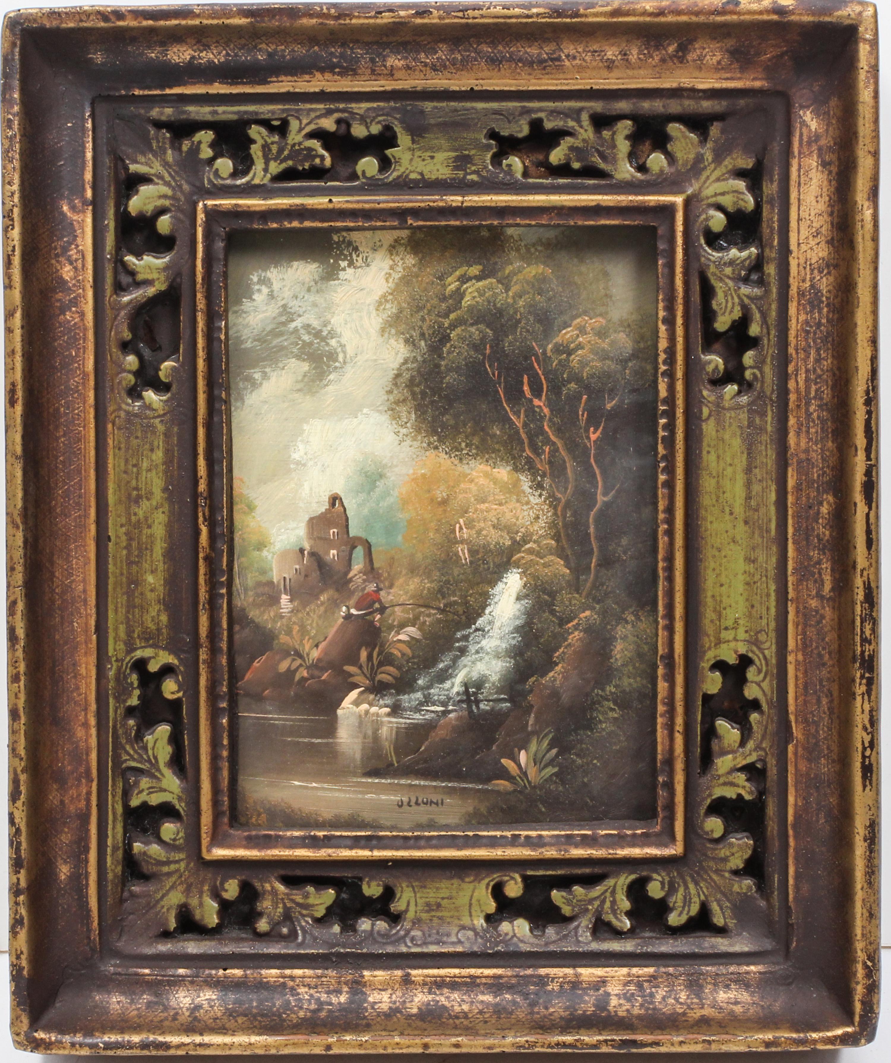 Artist Unknown, (20th century), Fisherman in a Landscape
