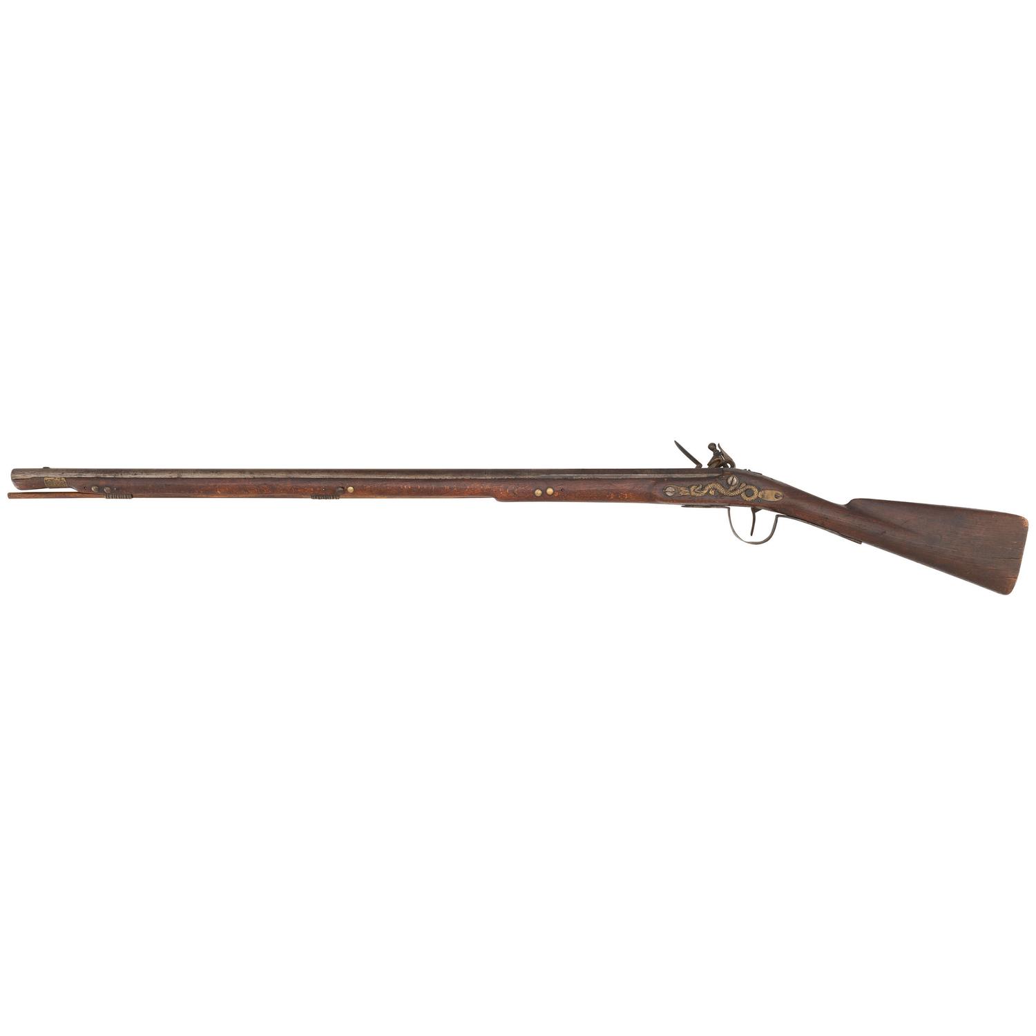 Belgian Made Northwest Trade Gun with J. Henry Marked Flint Lock