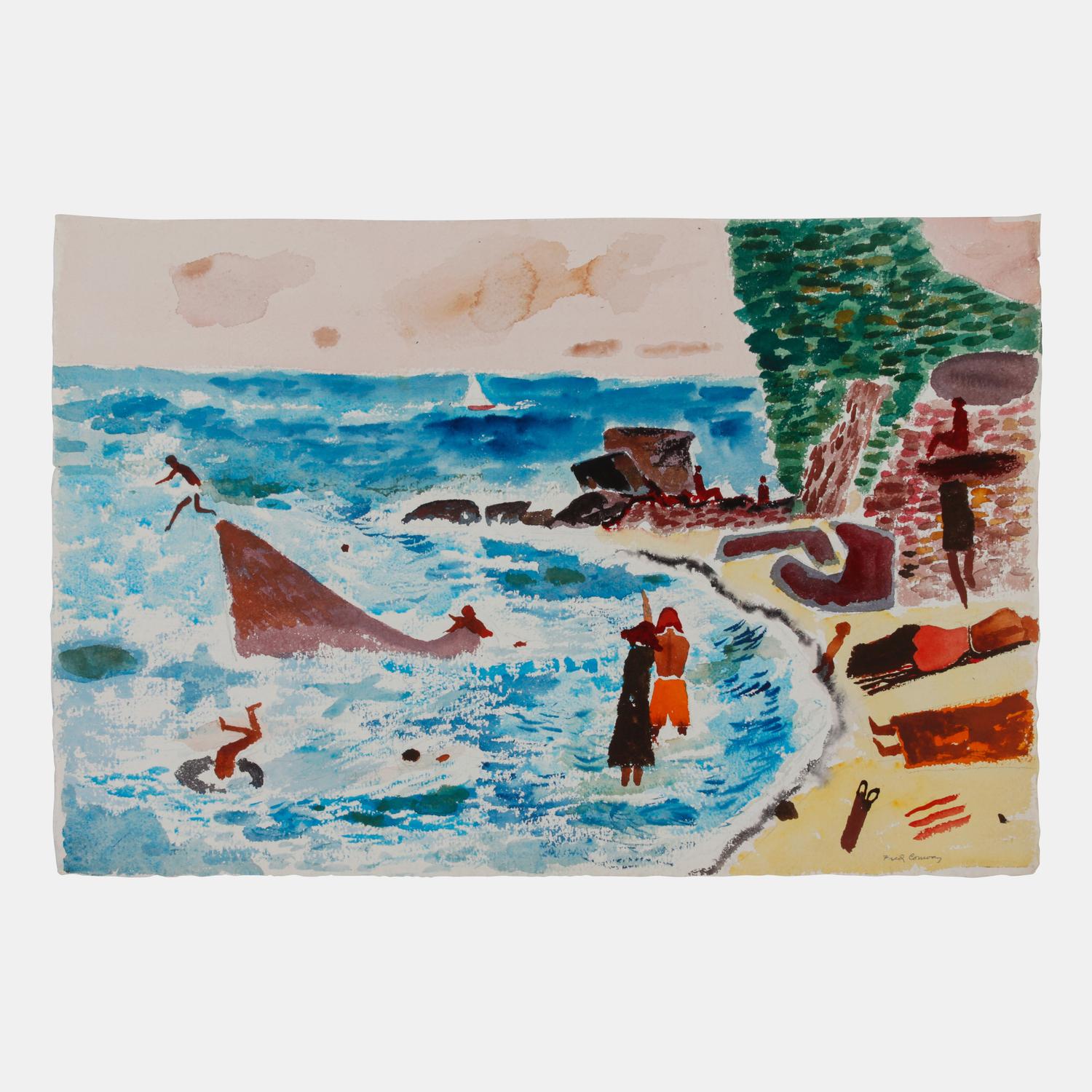 Beach Scene