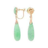 Jadeite Jade Drop Earrings