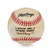 A Travis Jackson Single Signed Autograph Baseball (JSA Certified),