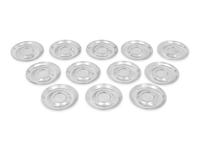 A Set of Twelve American Silver Saucers