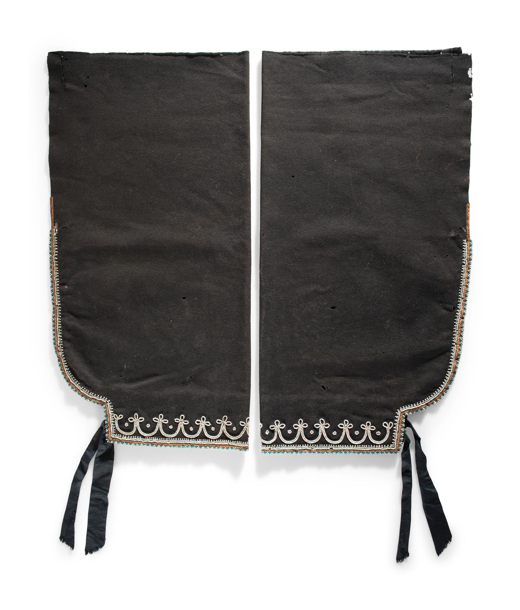 Cree Beaded Wool Leggings