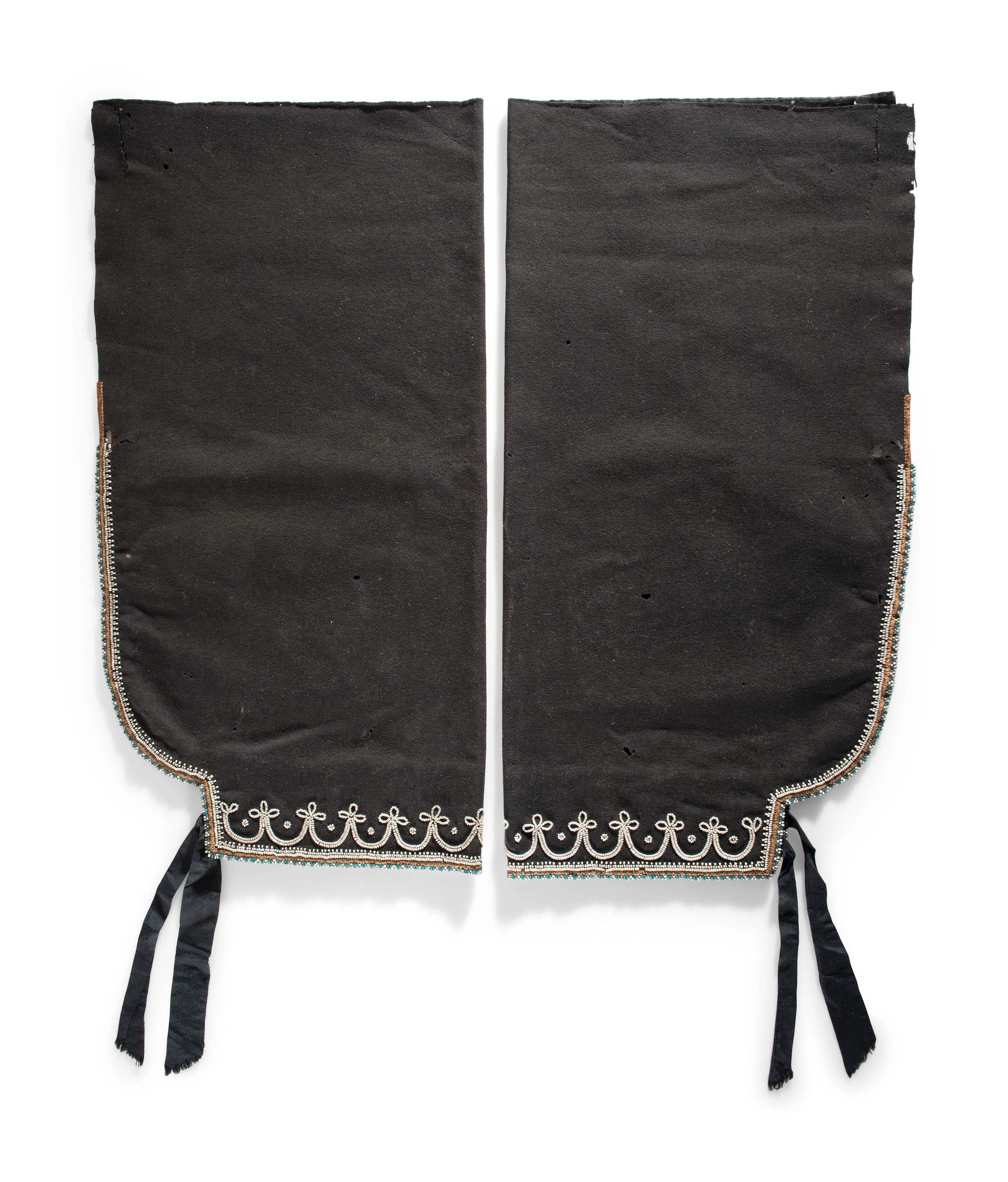 Cree Beaded Wool Leggings