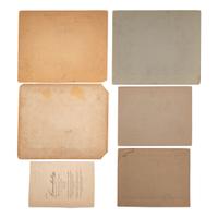 [EARLY PHOTOGRAPHY - OCCUPATIONAL]. A group of 23 photographs, including: