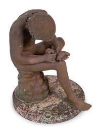 A Continental Bronze Figure of Spinario After the Antique — 19TH/20TH CENTURY