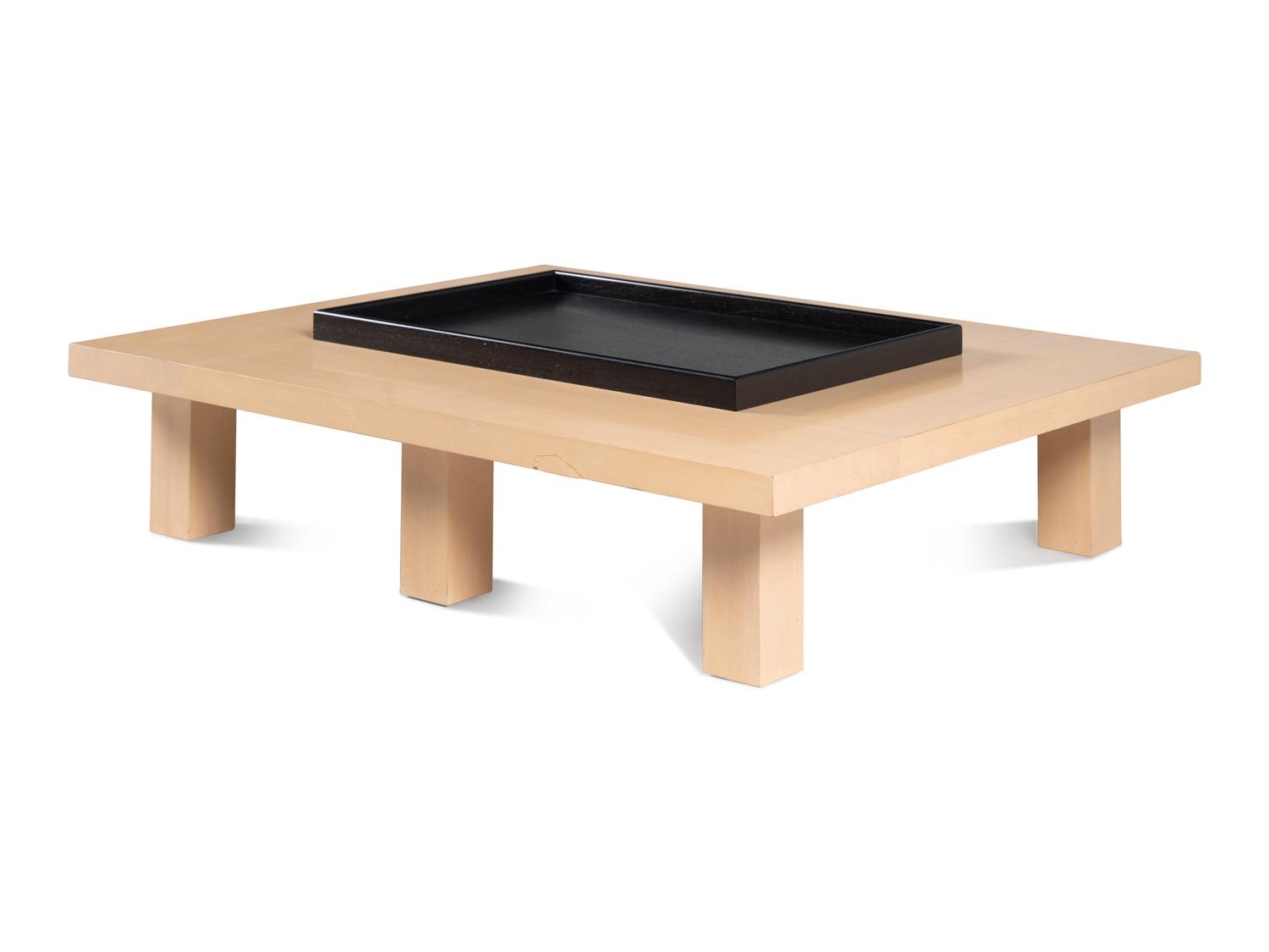 A Christian Liaigre Camphere Cocktail Table
