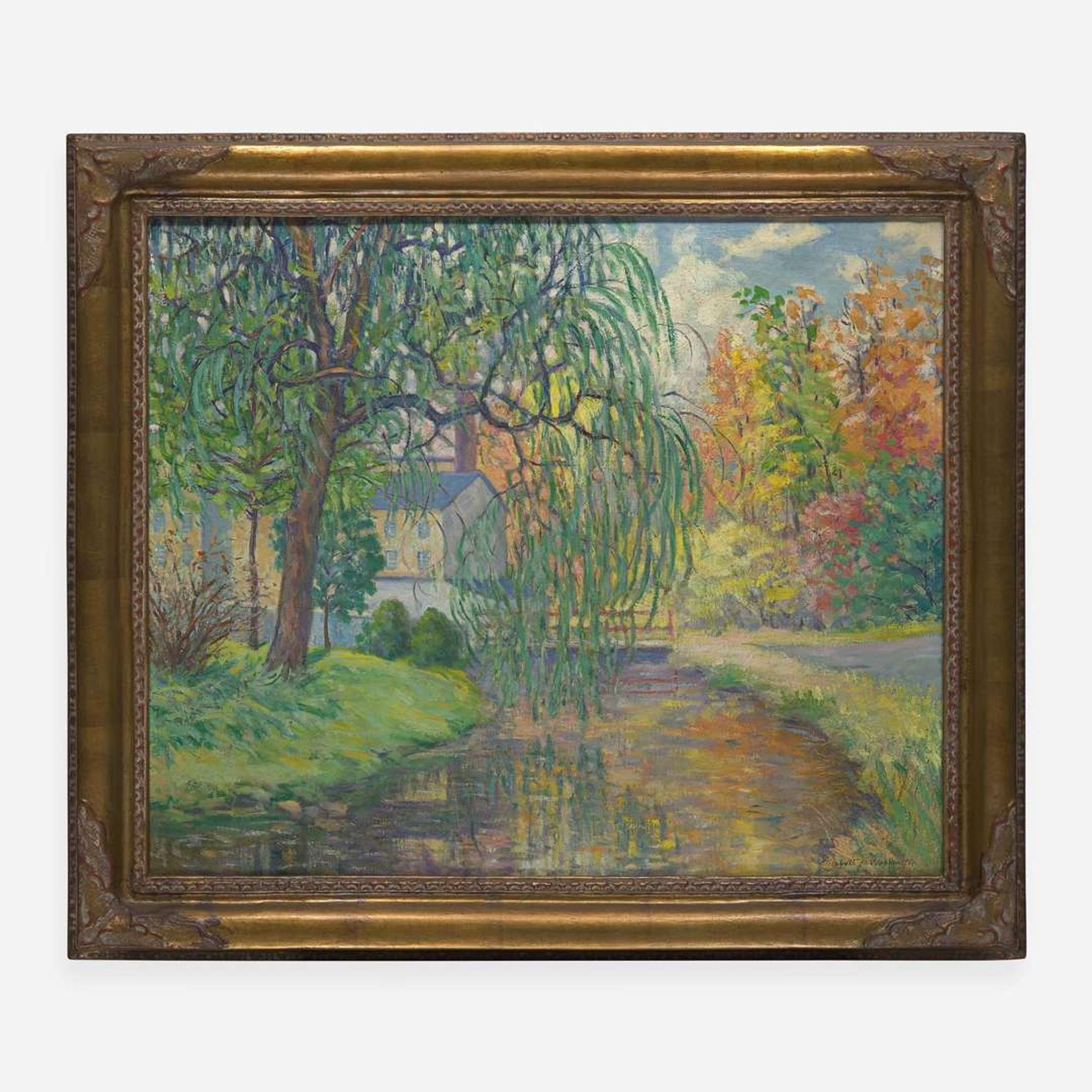 Elizabeth Fisher Washington (American, 1871–1953) The Mill Race (Addington, near Drexel Hill)
