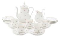 An Italian Porcelain Coffee Service Height of coffee pot 9 inches. — 19TH CENTURY