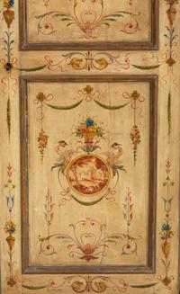 A Venetian Style Painted Armoire