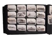 [WORLD WAR II]. USS New York sailor's album 1940-1945. [ With: ] Album from a trip to Asia, 1923.