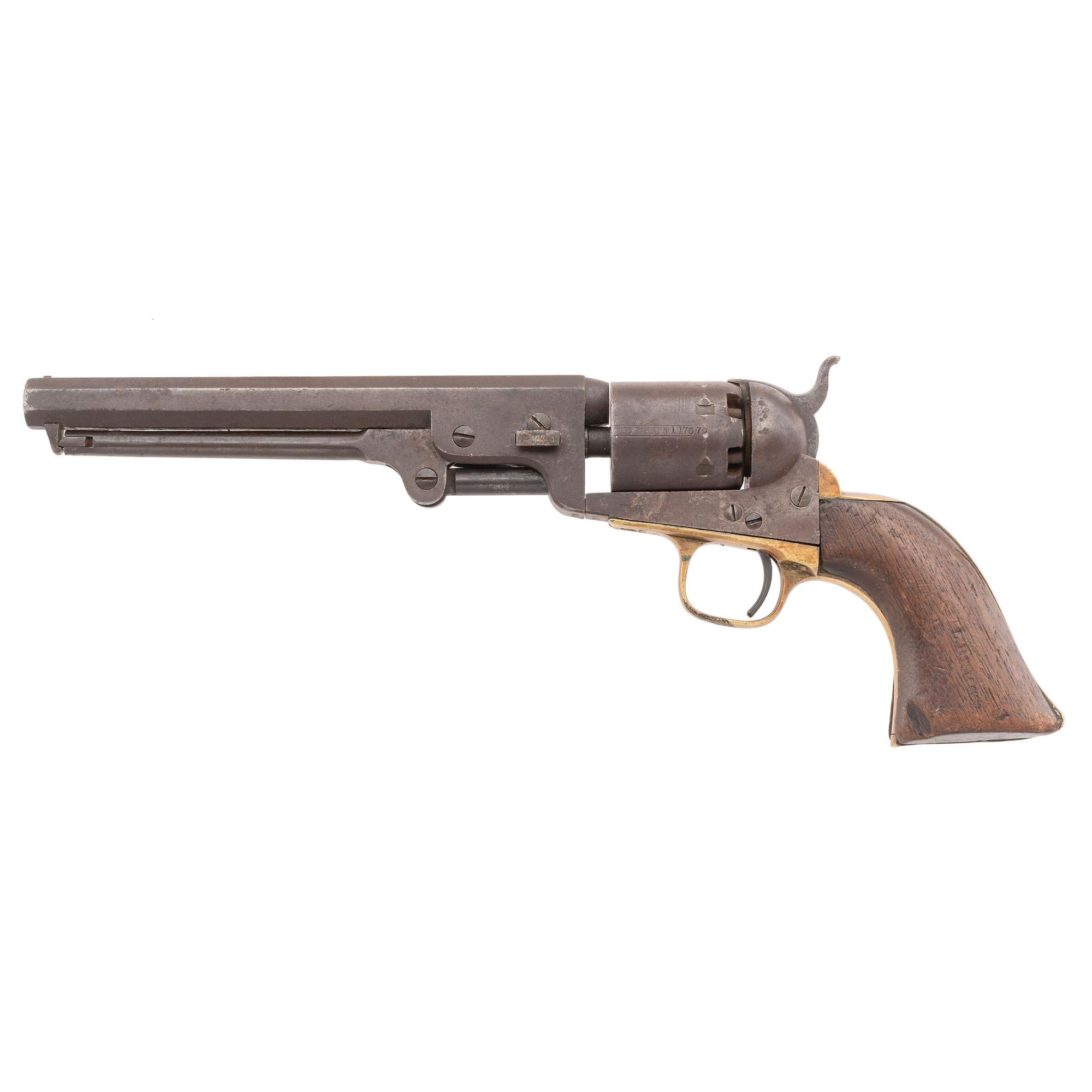 Colt Model 1851 Navy Revolver with Period Holster