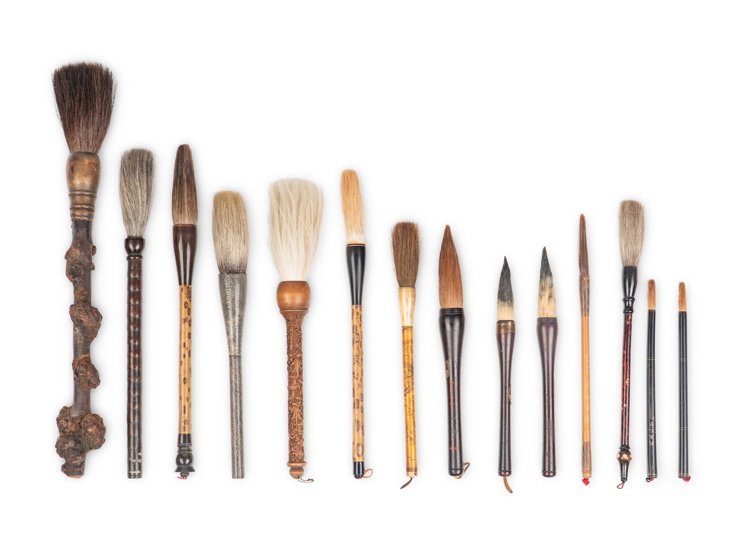 Five Chinese Scholar's Objects