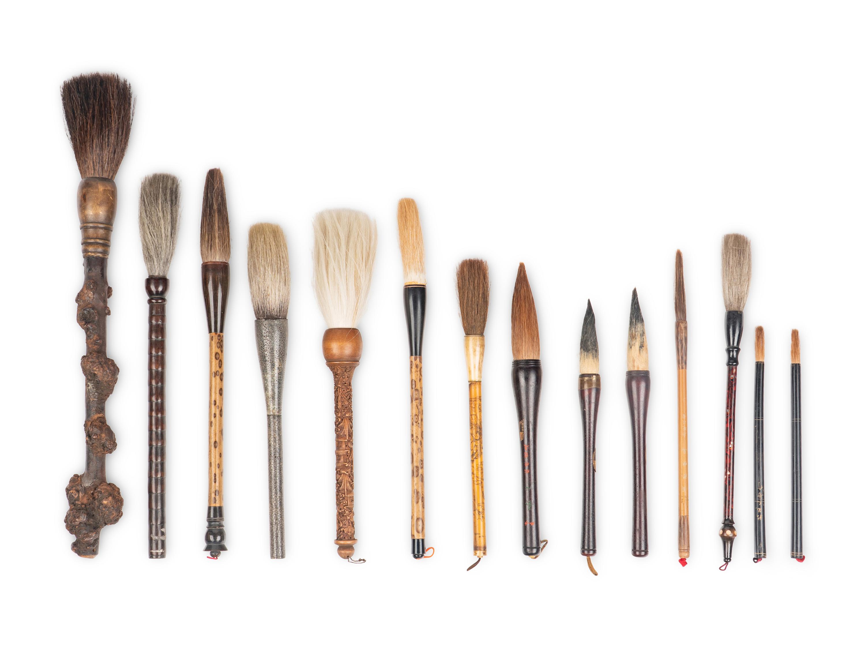Five Chinese Scholar's Objects