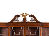A George III Mahogany Breakfront Bookcase