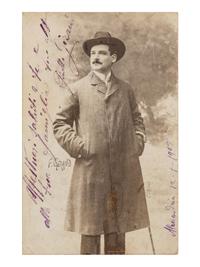 [20TH-CENTURY OPERA SINGERS]. A group of 6 signed photographic postcards or cabinet photographs of opera singers from the 1900s, comprising images of: