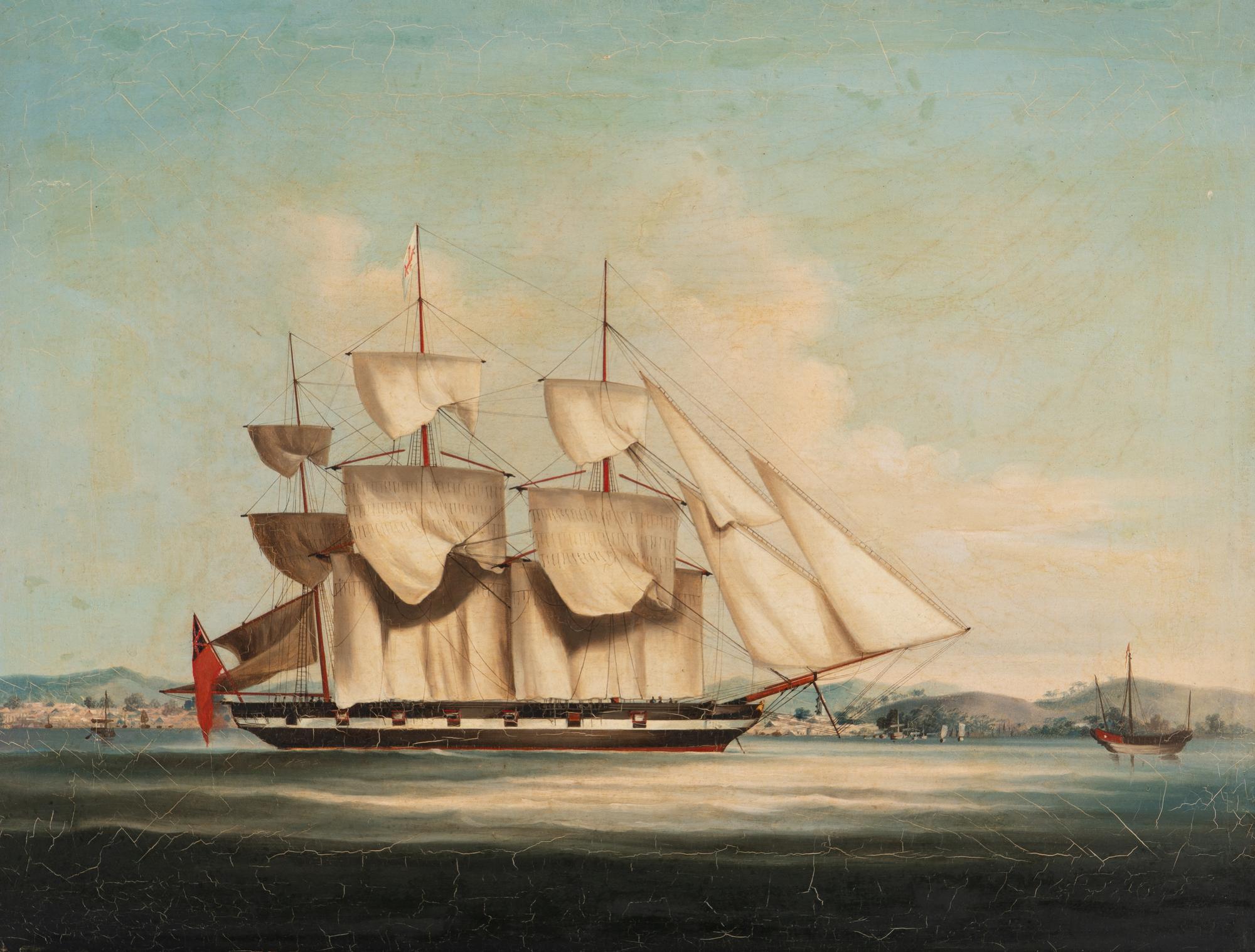 Full Sail off the Coast