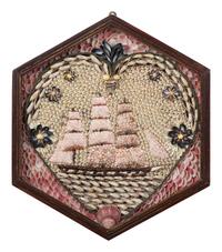 A Nautical Shellwork Sailor's Valentine