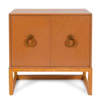 A Hollywood Regency Style Painted Cabinet — 20TH CENTURY