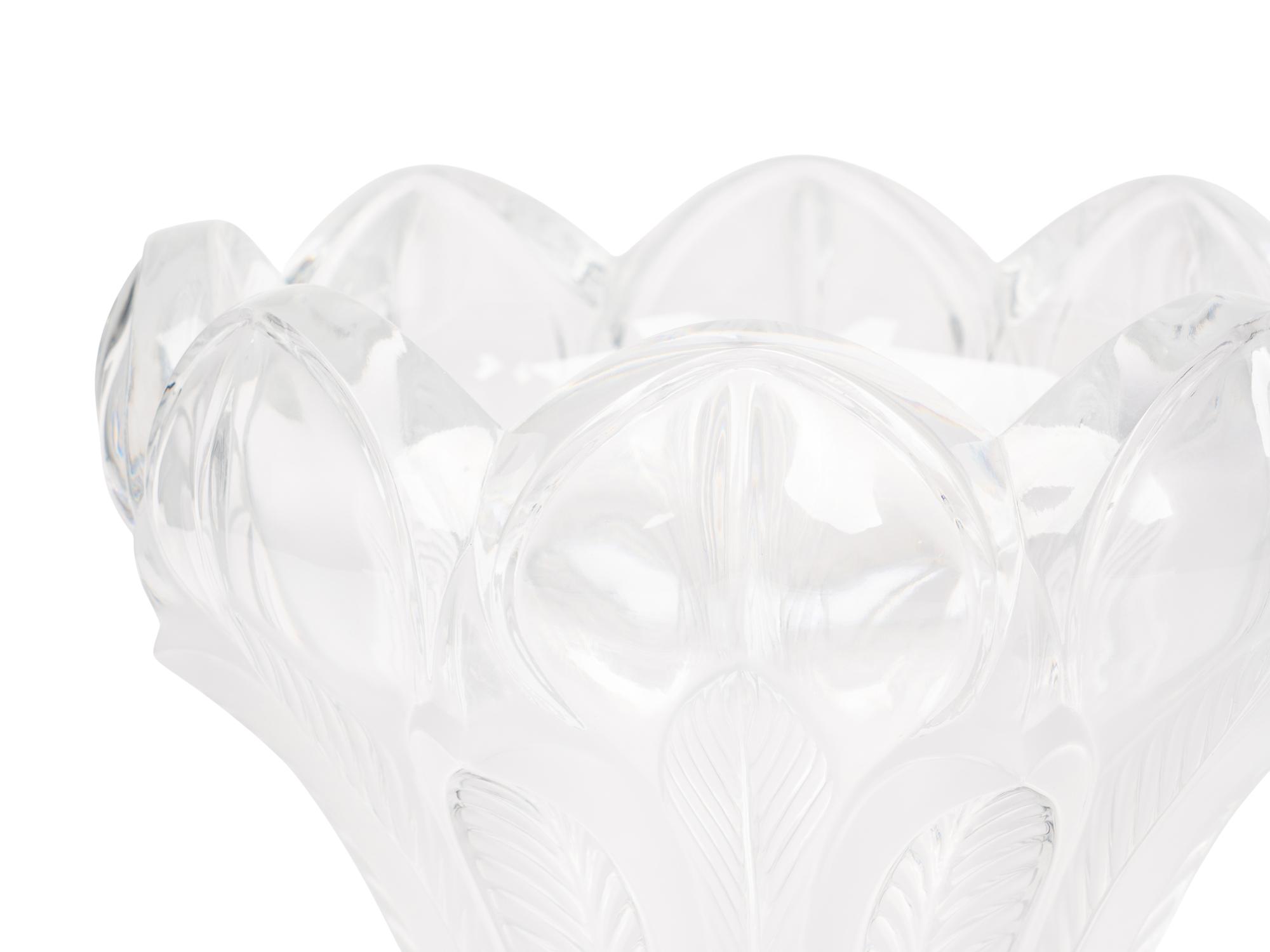A Lalique Esna Vase