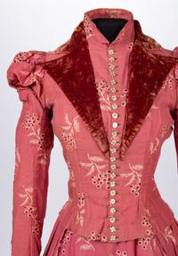 Two Cotton Day Dresses, 1870-80s