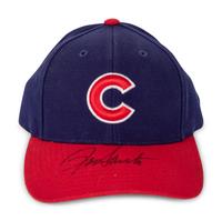 A Group of Three Chicago Cubs Hall of Fame Signed Autograph Hats (Beckett Authentication Services BAS Certified),
