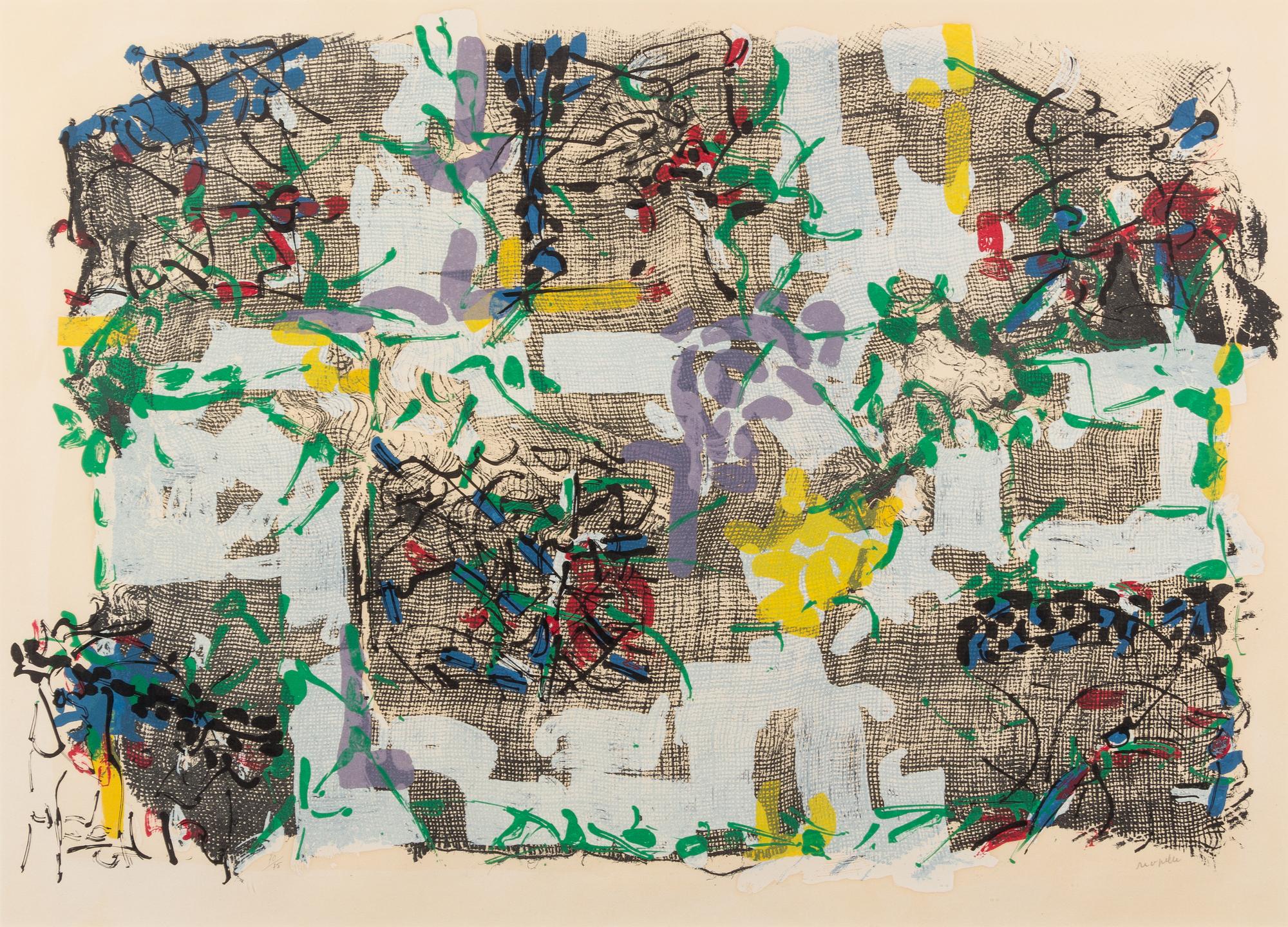 Jean Paul Riopelle, (Canadian, 1923-2002), Jute V, 1967