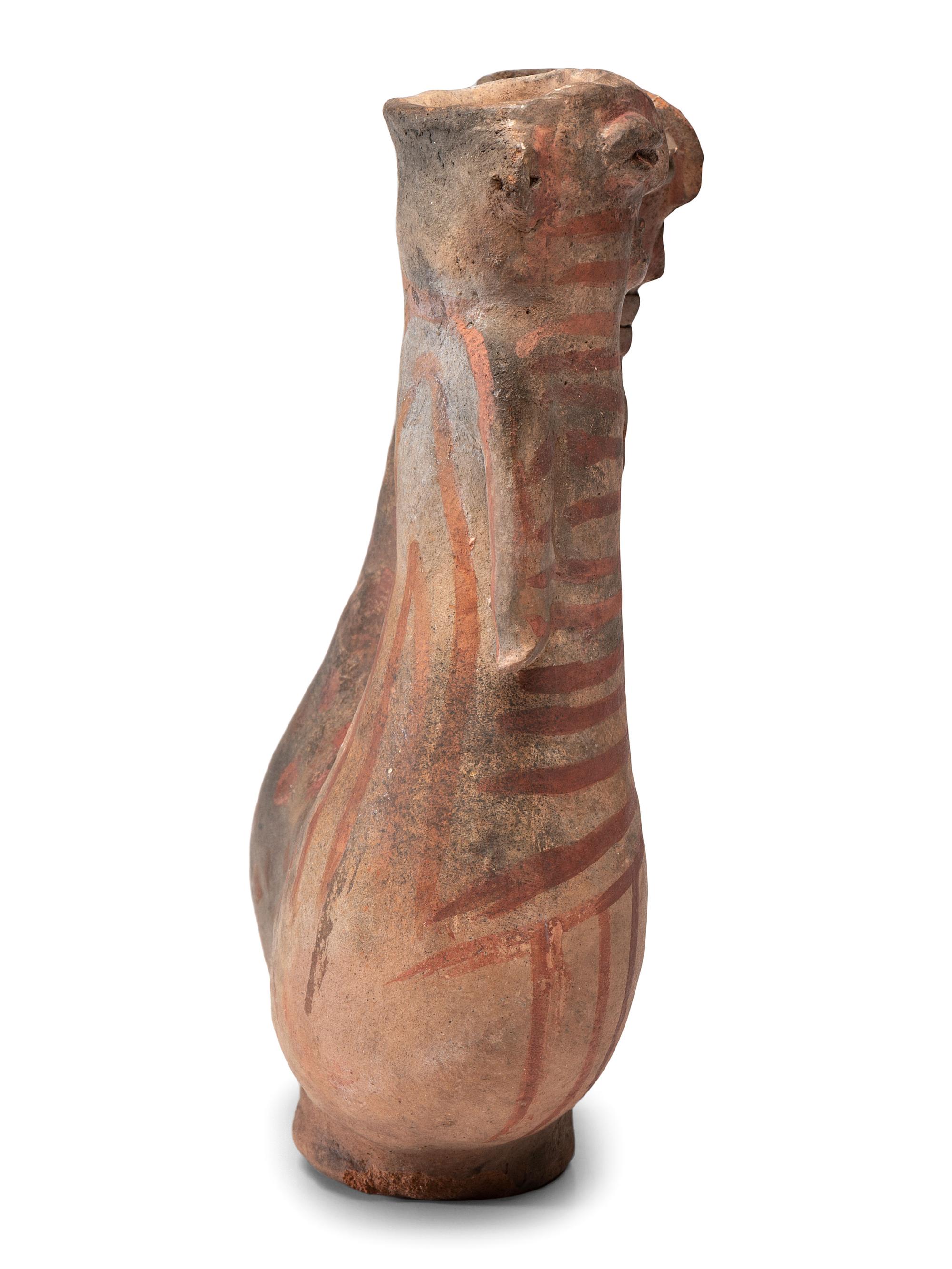 Mojave Figural Pottery Vase