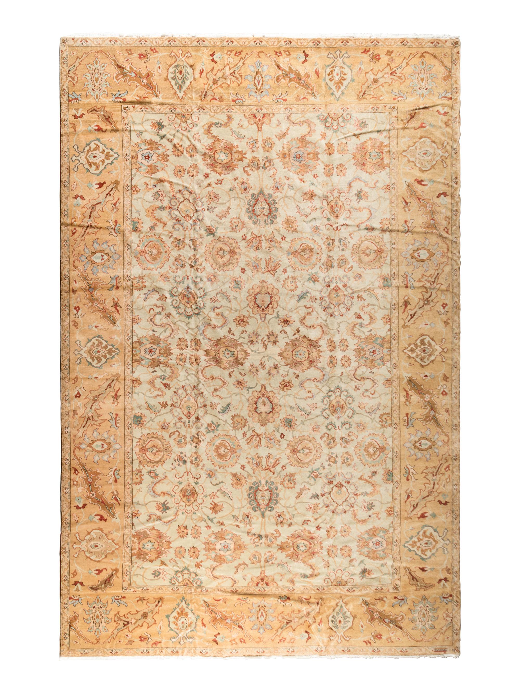 An Egyptian Sultanabad Wool Rug