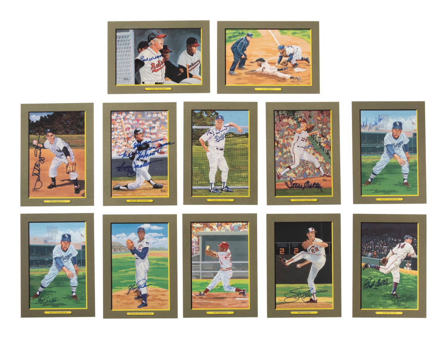 A Group of 68 signed Perez-Steele Great Moments Cards,