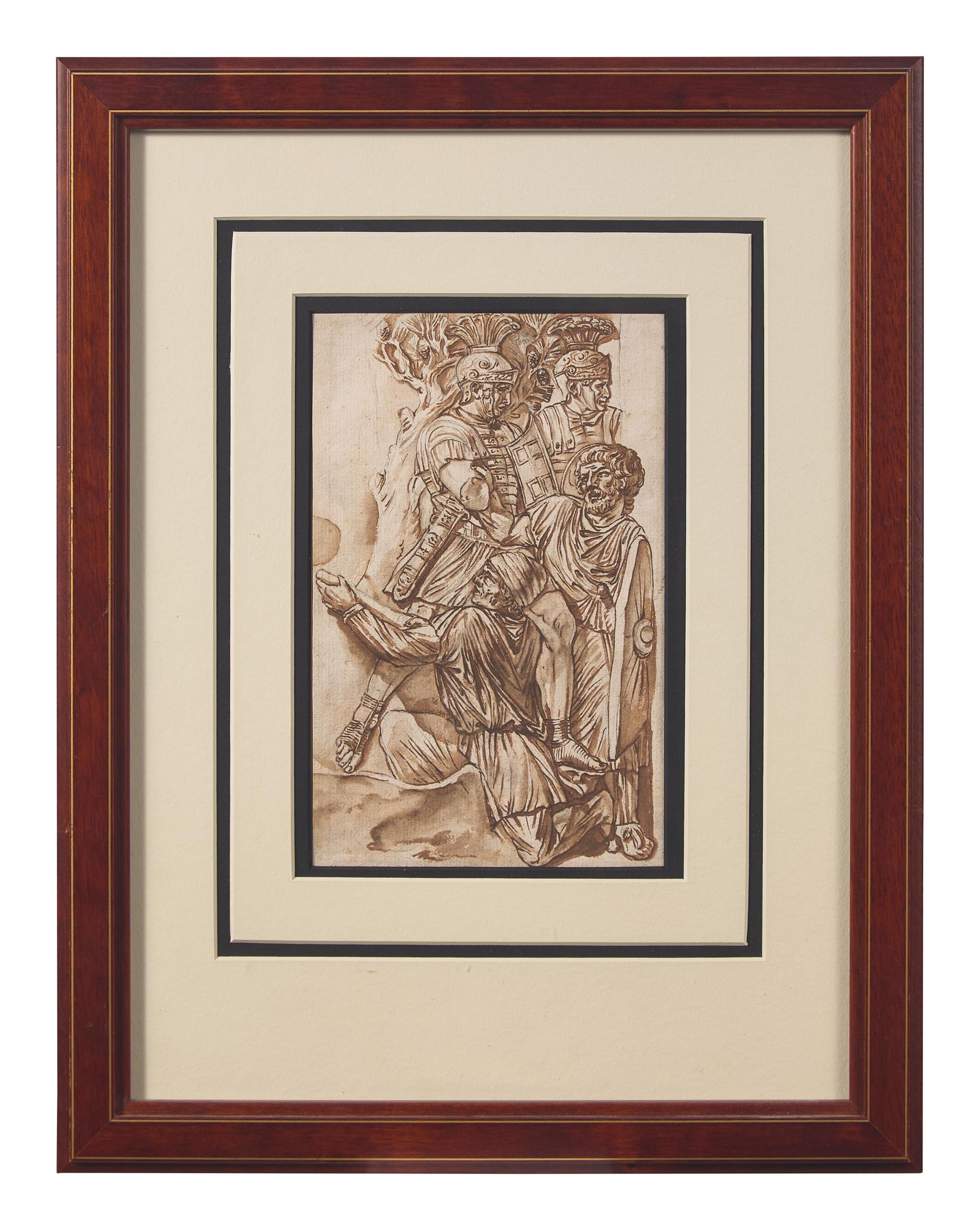 A Study of a Battle Scene from the Arch of Constantinople