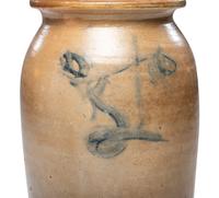 Two Mead Family Stoneware Vessels
