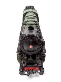 A Fulgurex Polychrome 1-Gauge S.N.C.F. 2-10-0 Locomotive and Tender