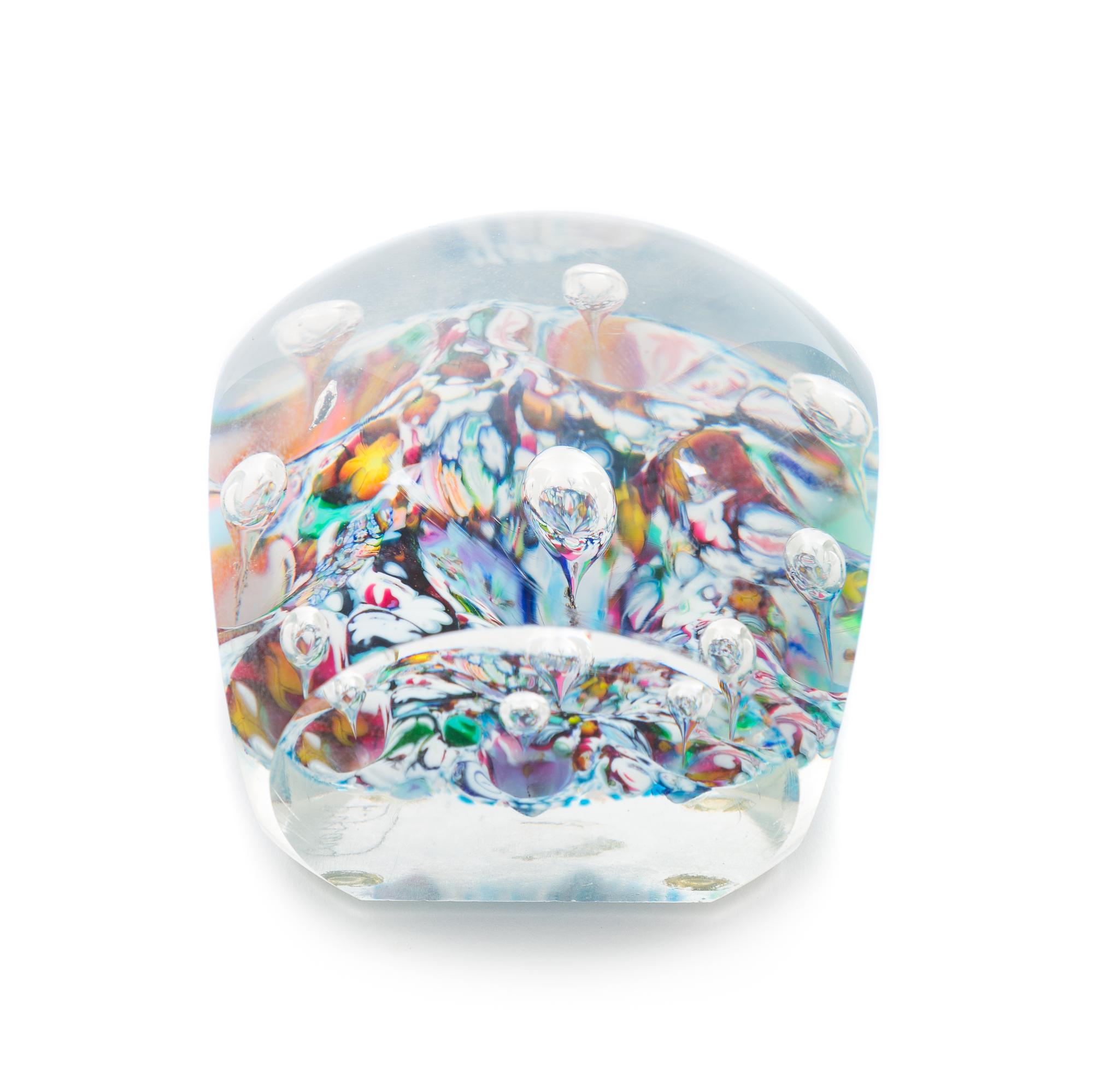 Paul Ysart, (Spanish, 1904-1991), a Harland-era bubble paperweight