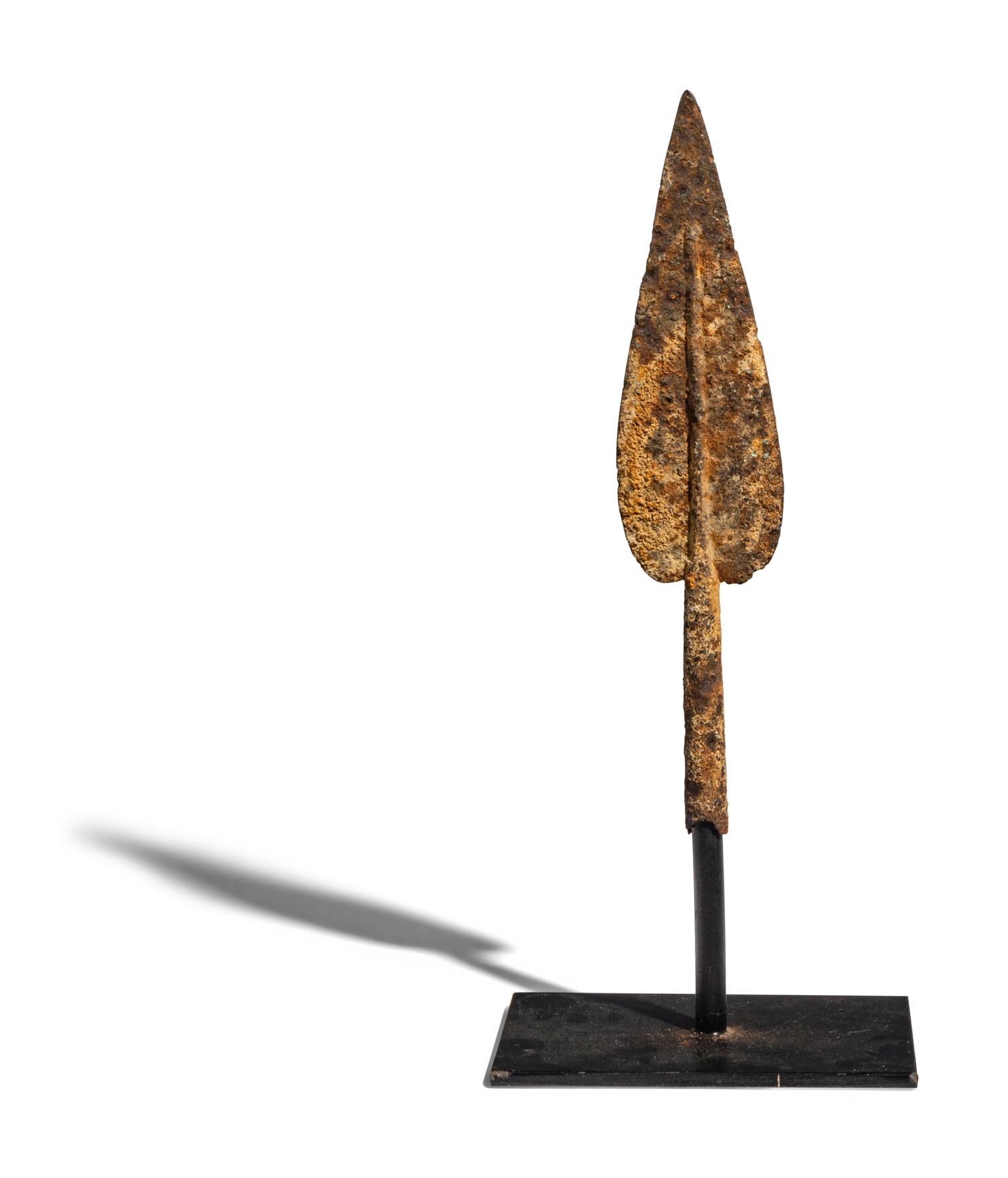 Ten Greek and Near Eastern Bronze Spearheads