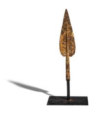 Ten Greek and Near Eastern Bronze Spearheads