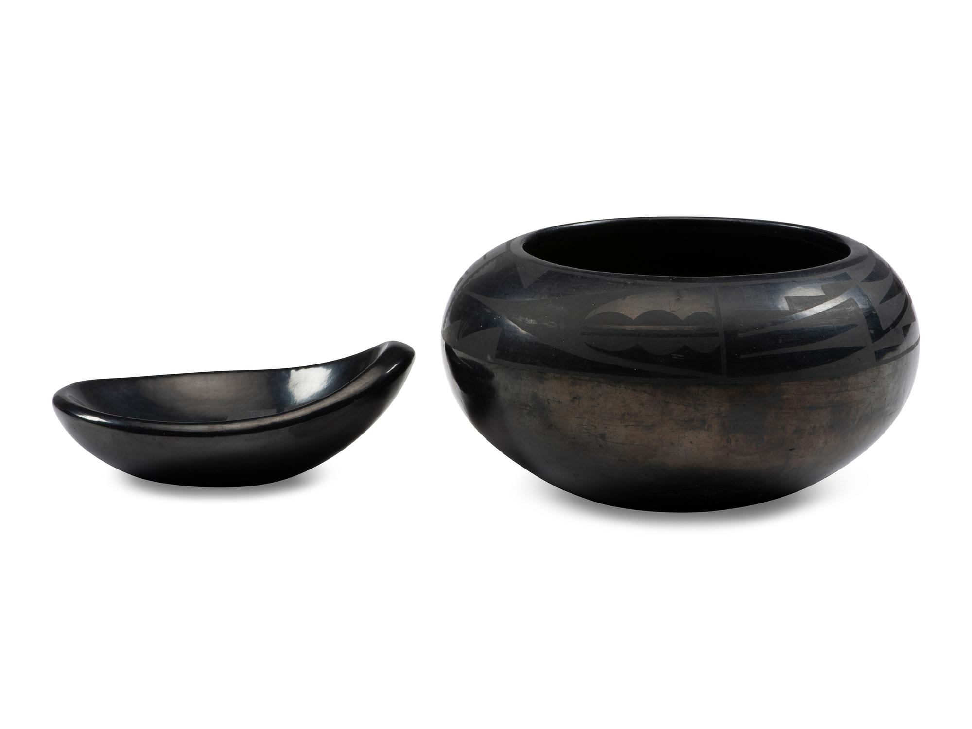 San Ildefonso Blackware Pottery