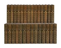 [BINDINGS]. WELLS, H.G. (1866-1946). Works . New York: Charles Scribner’s Sons, 1924-27.