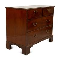 A George III Style Mahogany Chest of Drawers — 19th Century