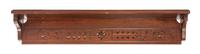 A Victorian Mahogany Wall Bracket Width 33 1/2 inches.