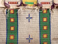 Central Plains Beaded Hide Possible Bag