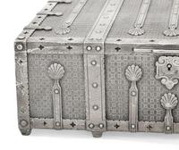A Tiffany and Co. Silver Humidor