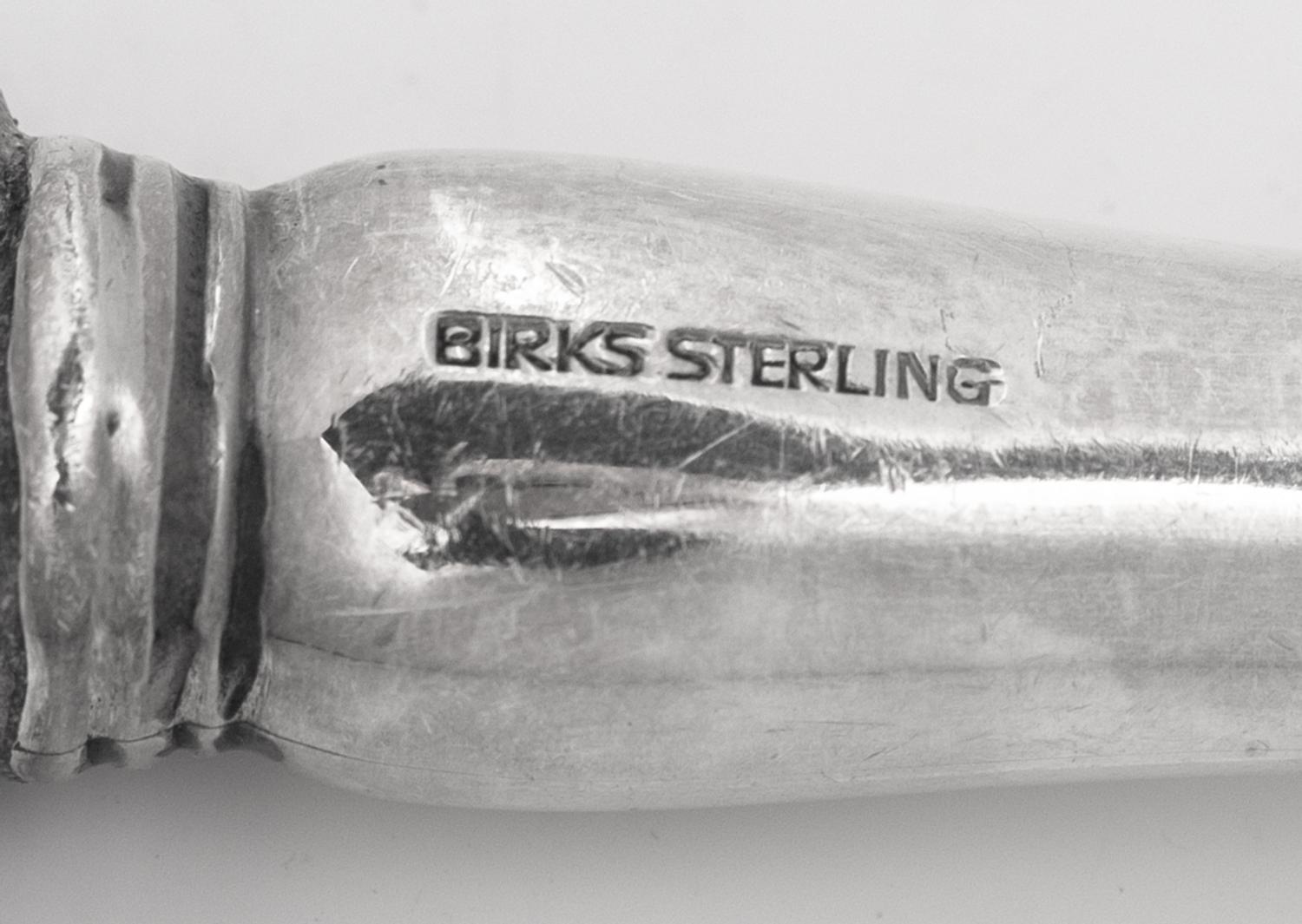 A Canadian Silver Flatware Service