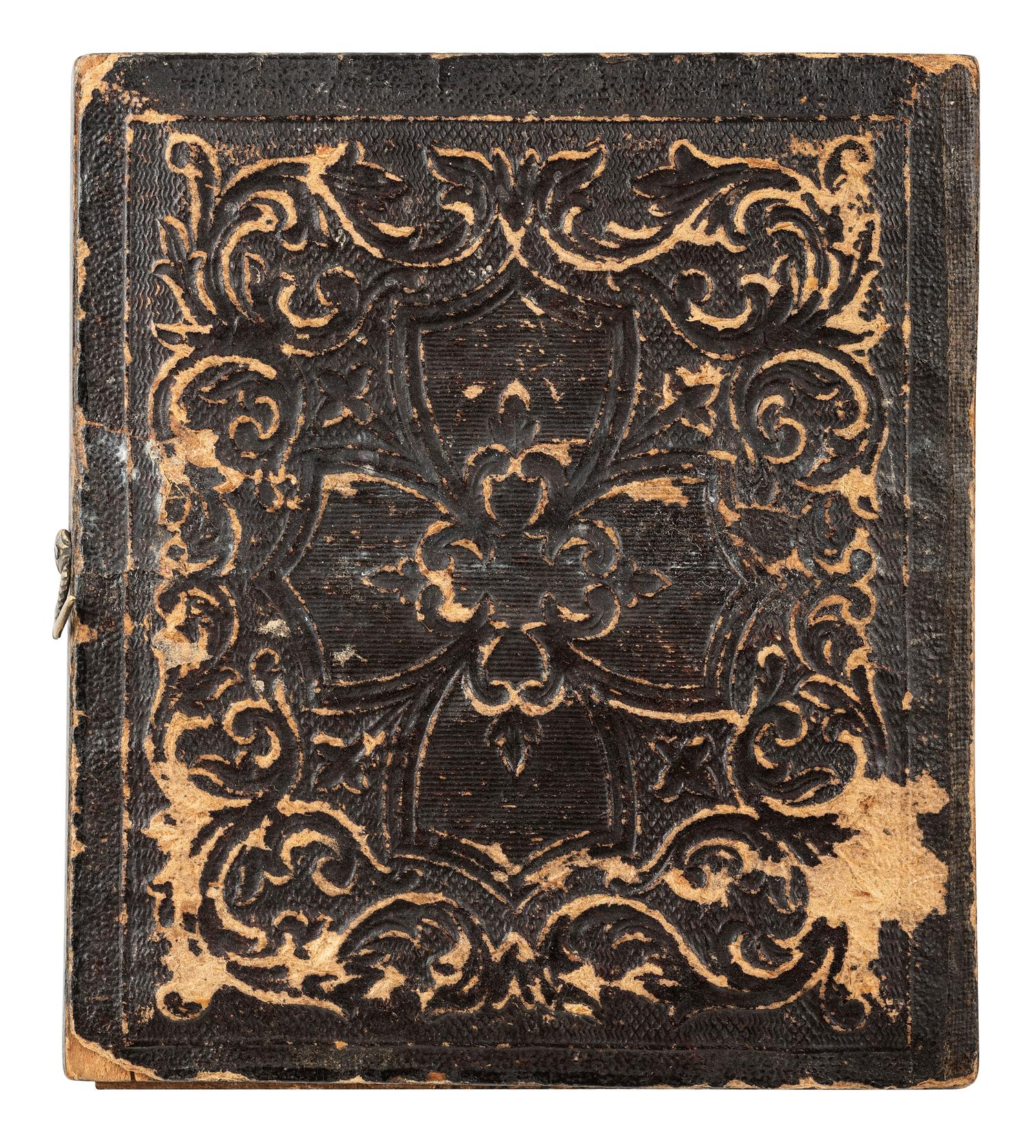 [MILITARIA]. Sixth plate tintype of Fort Smith, Arkansas. November 1864.