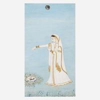 Two Indian miniature paintings 印度袖珍画两幅 18th-19th century ???????
