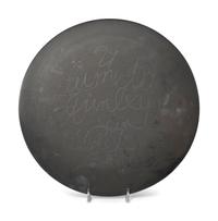 Blackware Pottery Bowl and Charger