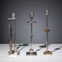 Three candlesticks for Swid Powell, Italy