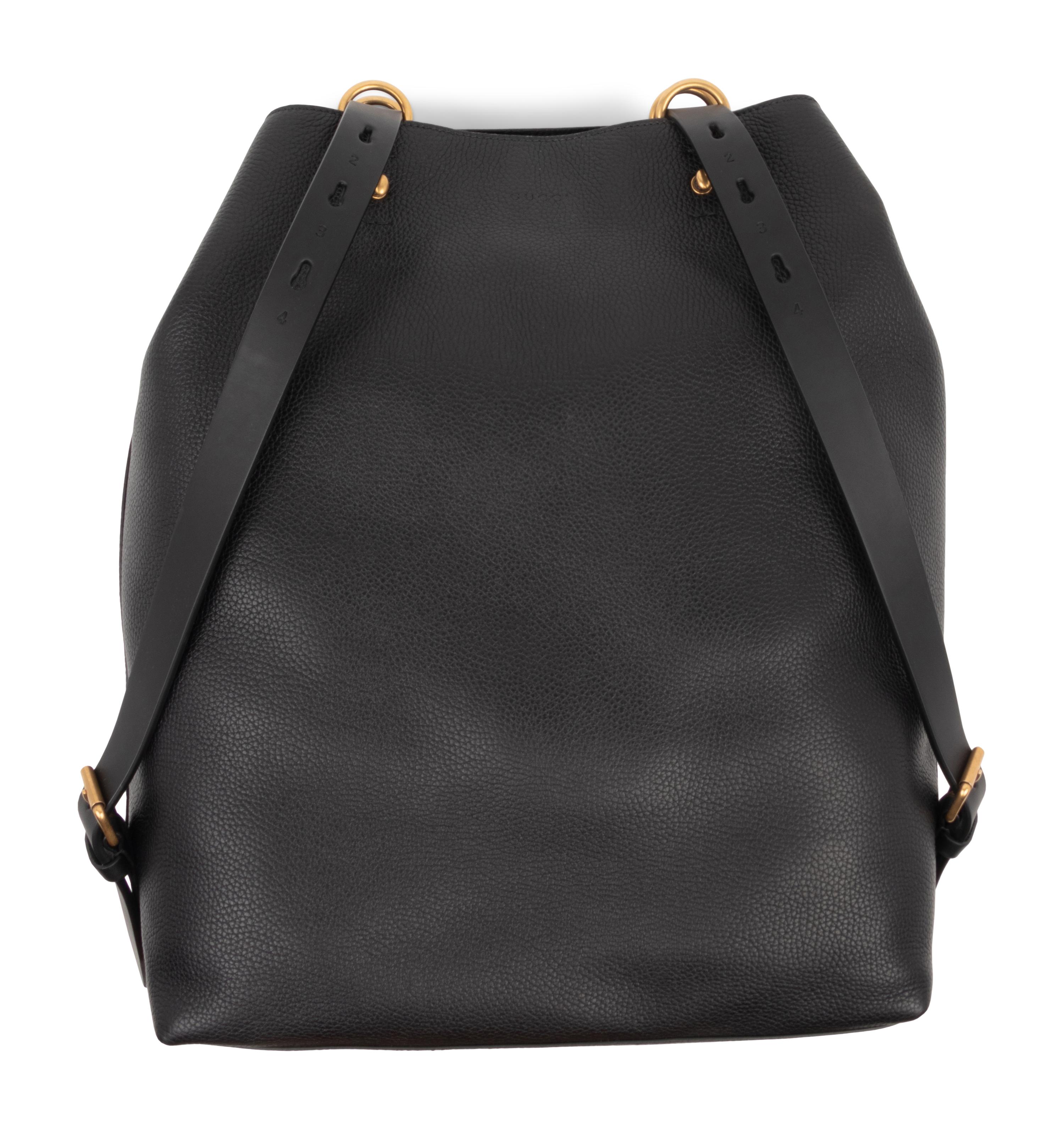 Gucci Backpack in Black Leather with Kingsnake Print, Alessandro Michele, 2016