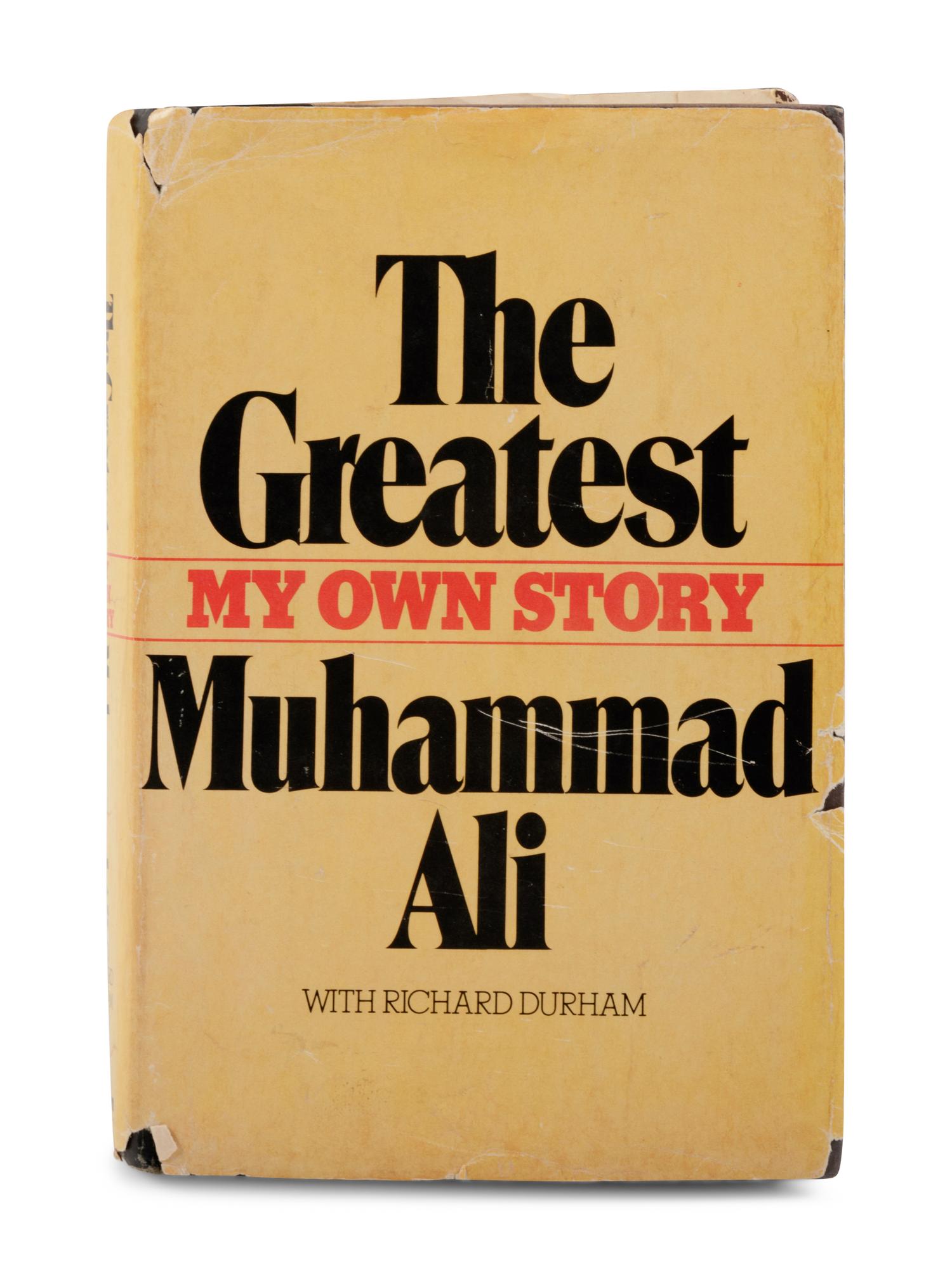 A Muhammad Ali Signed Book, The Greatest,