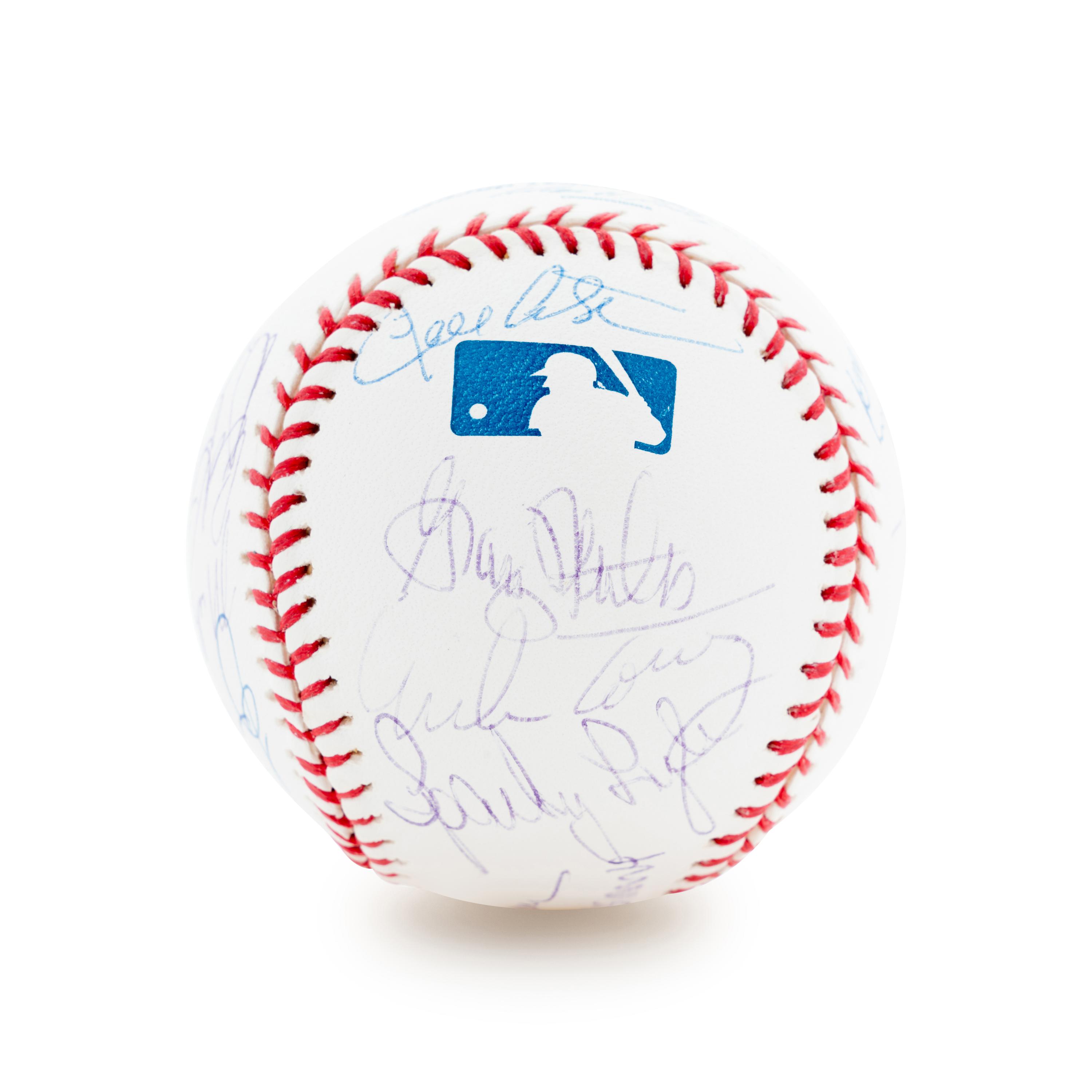 A 1977 New York Yankees Team Signed Baseball (Steiner)